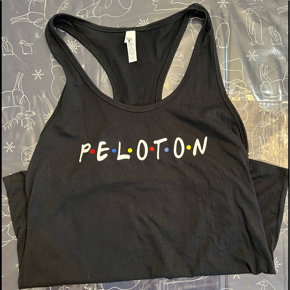 Peloton style tank top womens large